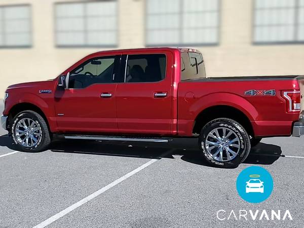 2017 Ford F150 SuperCrew Cab XLT Pickup 4D 5 1/2 ft pickup Red for sale in Akron, OH – photo 6