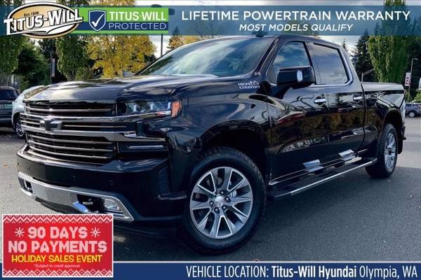 2019 Chevrolet Silverado 1500 4x4 4WD Chevy Truck High Country Crew... for sale in Olympia, WA – photo 12