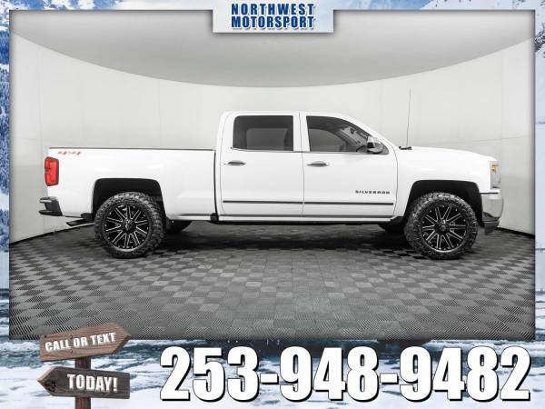 Lifted 2016 *Chevrolet Silverado* 1500 LTZ 4x4 - cars & trucks - by... for sale in PUYALLUP, WA – photo 4