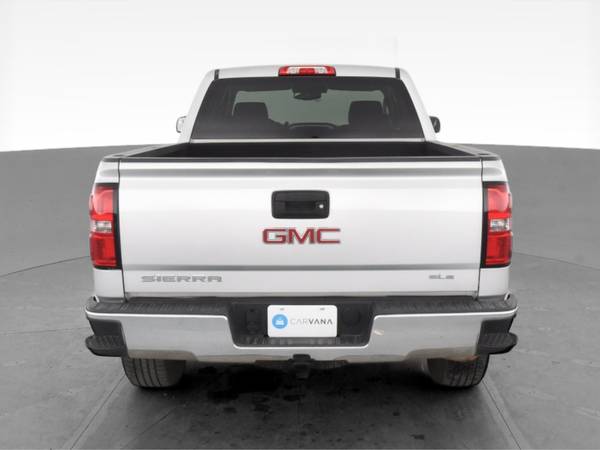 2014 GMC Sierra 1500 Double Cab SLE Pickup 4D 6 1/2 ft pickup Silver... for sale in Naples, FL – photo 9