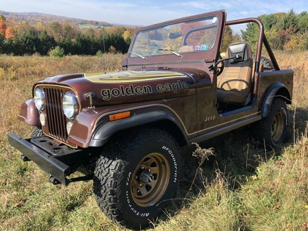 1980 Jeep CJ-7 Golden Eagle Brown - - by dealer for sale in Johnstown , PA – photo 4