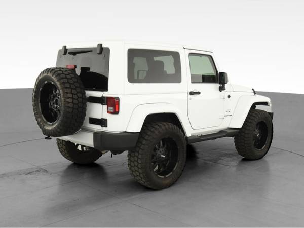 2018 Jeep Wrangler Sahara (JK) Sport Utility 2D suv White - FINANCE... for sale in Terre Haute, IN – photo 11
