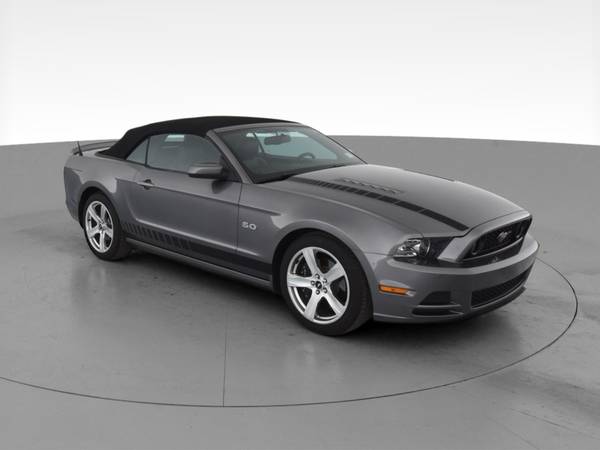 2014 Ford Mustang GT Premium Convertible 2D Convertible Gray -... for sale in Oak Park, IL – photo 15