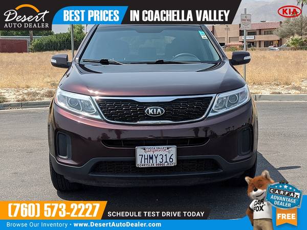 2015 KIA Sorento 76,000 miles LX SUV BIG ON STYLE - not budget! -... for sale in Palm Desert , CA – photo 3