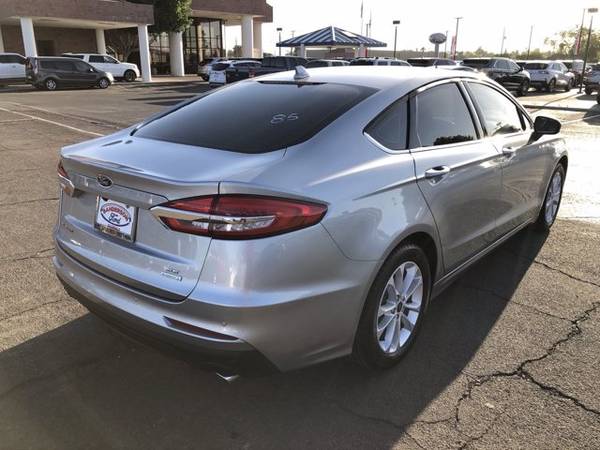 2020 Ford Fusion SE Silver - - by dealer - vehicle for sale in Glendale, AZ – photo 3