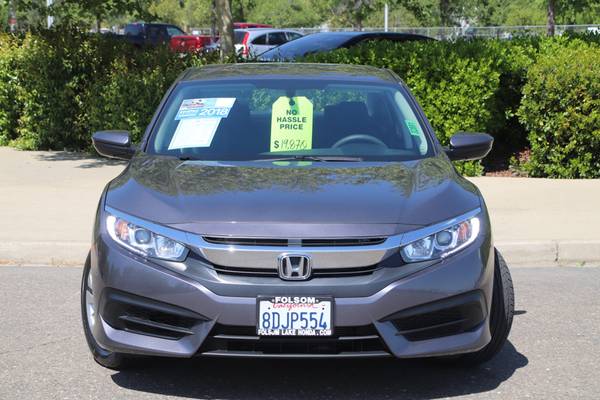 2018 Honda Civic LX SKU: 32891 Honda Civic LX - - by for sale in Rancho Cordova, CA – photo 4