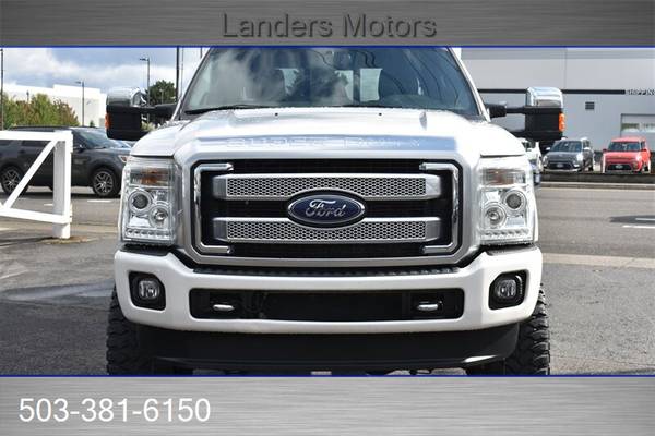 2013 FORD F250 PLATINUM 6.7L POWERSTROKE DIESEL LIFTED 37s LOADED for sale in Gresham, OR – photo 9