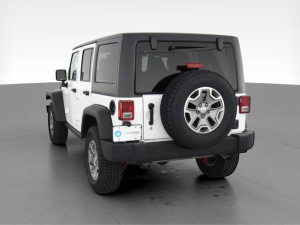 2015 Jeep Wrangler Unlimited Rubicon Sport Utility 4D suv White - -... for sale in Nazareth, MI – photo 8