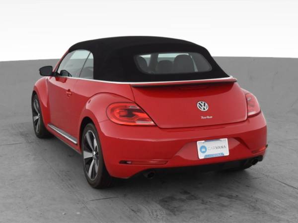 2013 VW Volkswagen Beetle Turbo Convertible 2D Convertible Red - -... for sale in Columbus, GA – photo 8