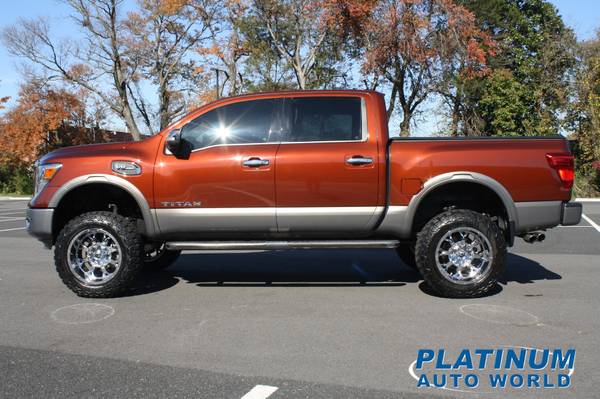 LIFTED--2017 NISSAN TITAN CREW CAB 4X4 - cars & trucks - by dealer -... for sale in Fredericksburg, District Of Columbia – photo 3