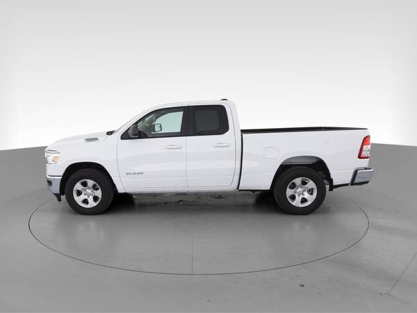2020 Ram 1500 Quad Cab Big Horn Pickup 4D 6 1/3 ft pickup White - -... for sale in West Palm Beach, FL – photo 5