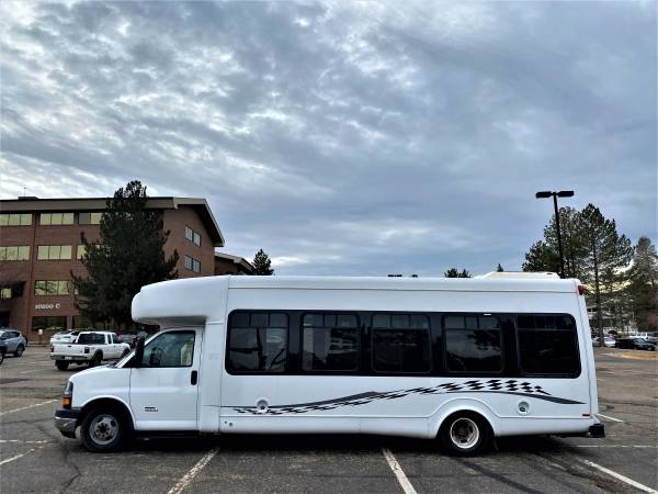2011 Chevy Express G4500 1 and Ton 17 Passenger Bus - cars & for sale in Denver , CO – photo 2
