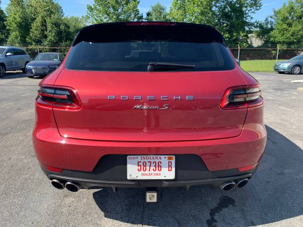 2016 Porsche Macan S AWD Impulse Red Metallic 1 Owner - cars & for sale in Jeffersonville, KY – photo 8