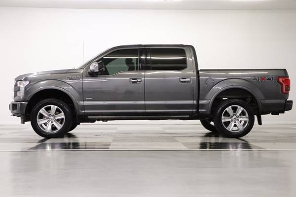 SLEEK Gray F-150 2017 Ford Platinum 4X4 4WD SuperCrew Cab - cars & for sale in Clinton, KS – photo 21
