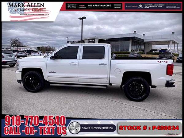 2017 CHEVROLET SILVERADO 1500 High Country 4WD TRUCK - LOW DOWN! for sale in Tulsa, OK – photo 6