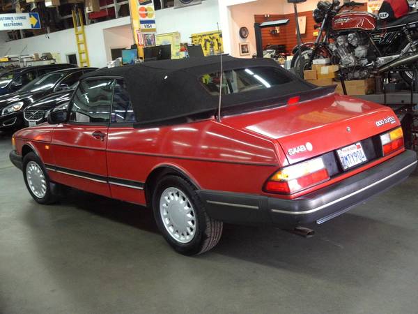 1989 SAAB 900 CONVERTABLE - - by dealer - vehicle for sale in HARBOR CITY, CA – photo 3