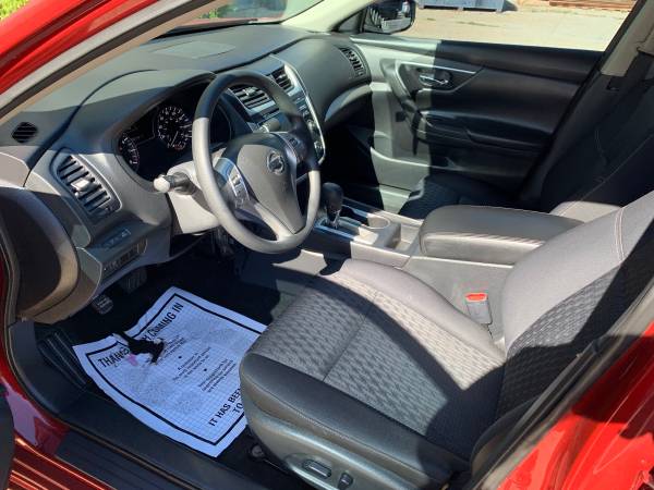 2016 Nissan Altima S 37k miles Red/blk Clean title Paid off cash deal for sale in Baldwin, NY – photo 15