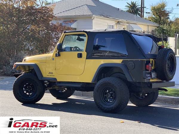 2004 Jeep Wrangler 4x4 Unlimited Sport Clean Title & CarFax Low Miles! for sale in Burbank, CA – photo 6