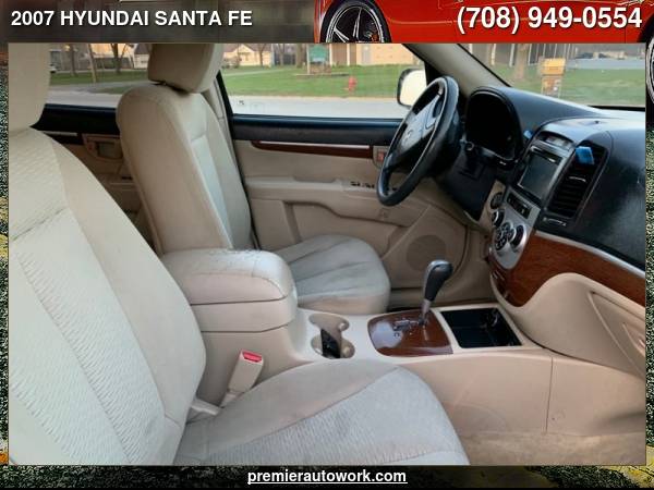 2007 HYUNDAI SANTA FE GLS - - by dealer - vehicle for sale in Alsip, IL – photo 8