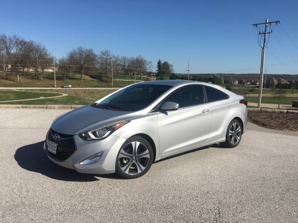 2014 Hyundai Elantra Coupe Silver Low Miles Super Clean - cars & for sale in Springfield, MO – photo 2
