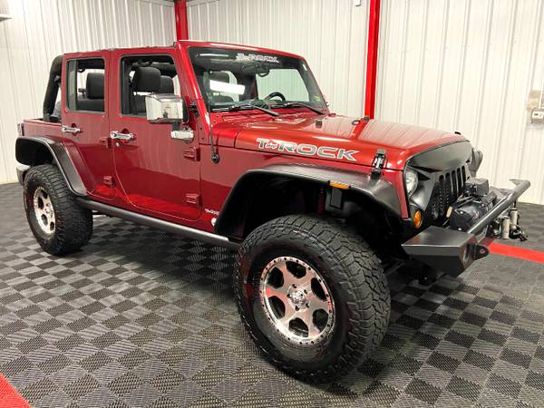 2011 Jeep Wrangler Unlimited Custom Lifted Sport 4x4 suv Maroon for sale in Branson West, AR – photo 5