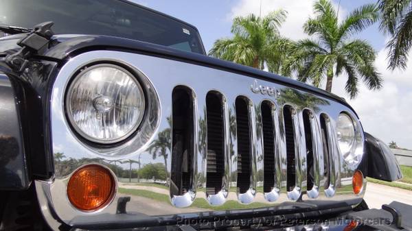 2012 *Jeep* *Wrangler Unlimited* *Sahara* Black - cars & trucks - by... for sale in West Palm Beach, FL – photo 9