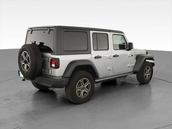 2019 Jeep Wrangler Unlimited Sport S Sport Utility 4D suv Silver - -... for sale in Haverhill, MA – photo 11
