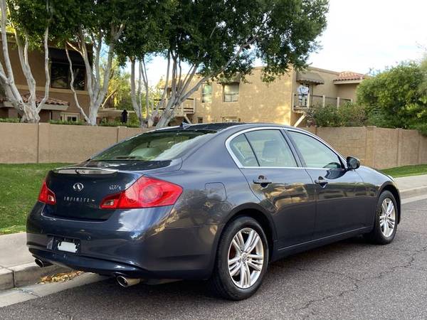 2013 INFINITI G37 Sedan x sedan Blue Slate - - by for sale in Phoenix, AZ – photo 5