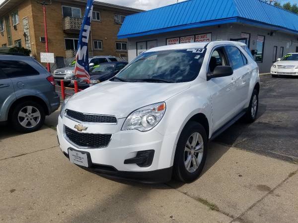 2014 Chevrolet Equinox LS AWD 4dr SUV - cars & trucks - by dealer -... for sale in Melrose Park, IL – photo 2