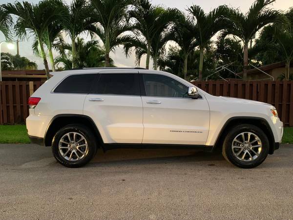 2014 JEEP GRAN CHEROKEE LIMITED CLEAN TITLE - cars & trucks - by... for sale in Hollywood, FL – photo 4