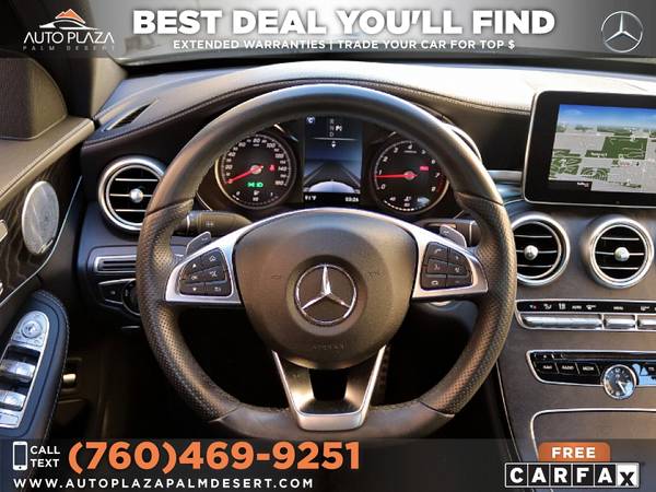 2016 Mercedes-Benz C 300 Sport 687/mo - - by dealer for sale in Palm Desert , CA – photo 10