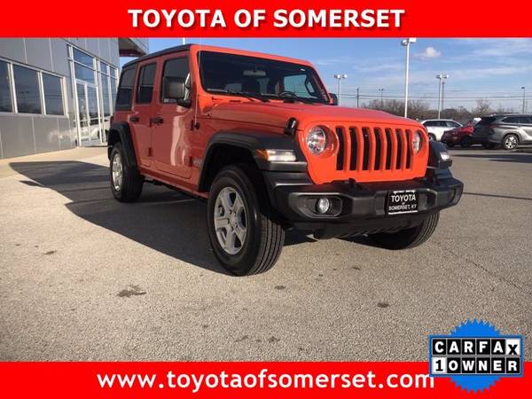 2020 Jeep Wrangler Unlimited Sport 4x4 - - by dealer for sale in Somerset, KY – photo 2
