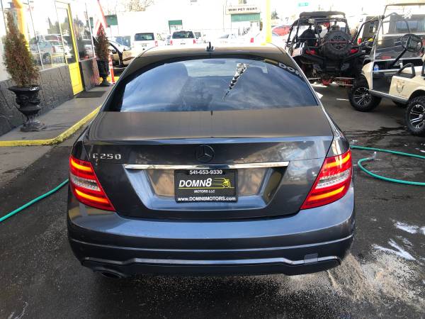 2013 Mercedes Benz C250 sedan Turbo charged Just IN! Must for sale in Springfield, OR – photo 7