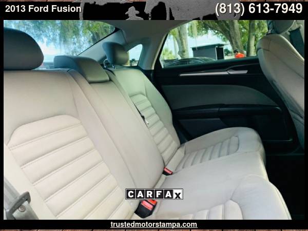 2013 Ford Fusion 4dr Sdn S FWD with Perimeter lighting - cars &... for sale in TAMPA, FL – photo 21