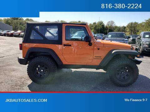 2012 Jeep Wrangler 4WD Sport SUV 2D Trades Welcome Financing Available for sale in Harrisonville, MO – photo 10