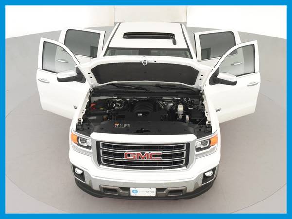 2015 GMC Sierra 1500 Crew Cab SLT Pickup 4D 5 3/4 ft pickup White for sale in Chicago, IL – photo 22