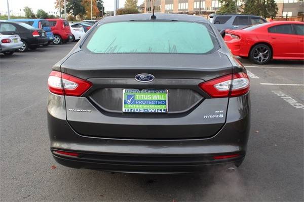 2016 Ford Fusion Hybrid Electric SE Sedan for sale in Tacoma, WA – photo 7