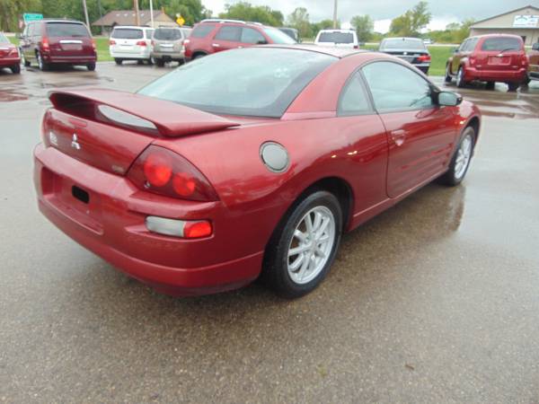 2002 MITSUBISHI ECLIPSE GS_5SP ONLY 122K MI MOON XCLEAN RUN/DRIVE... for sale in Union Grove, WI – photo 6