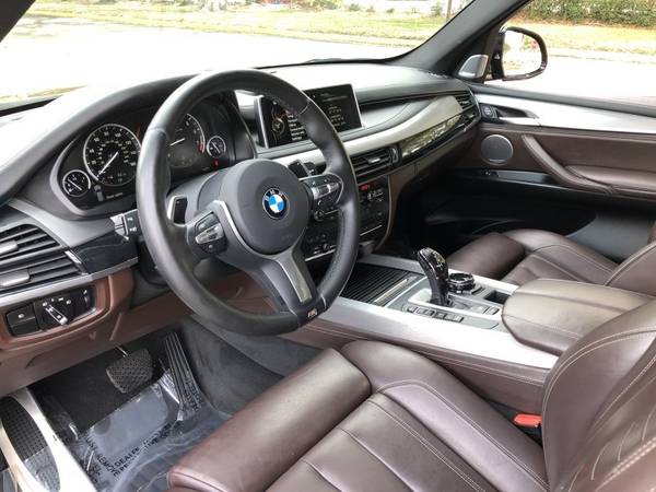 2016 BMW X5 xDrive50i 1-OWNER CLEAN CARFAX BLACK/BROWN LEATHER for sale in Sarasota, FL – photo 10