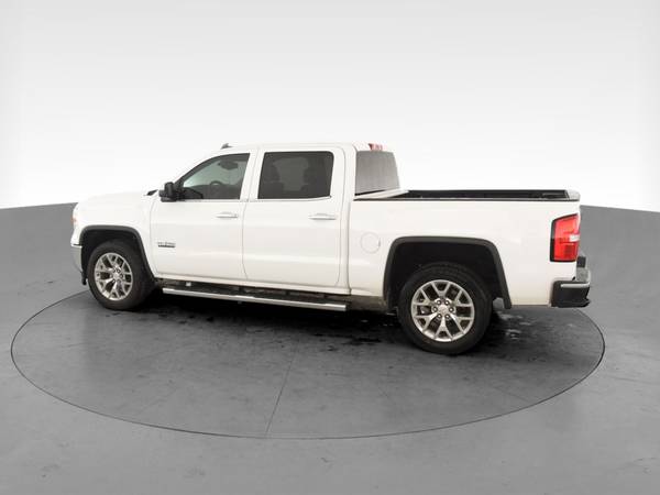 2015 GMC Sierra 1500 Crew Cab SLT Pickup 4D 5 3/4 ft pickup White for sale in Colorado Springs, CO – photo 6
