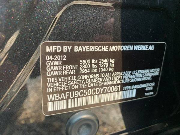 BMW 550xi Drive - 2012 for sale in Baltimore, MD – photo 13