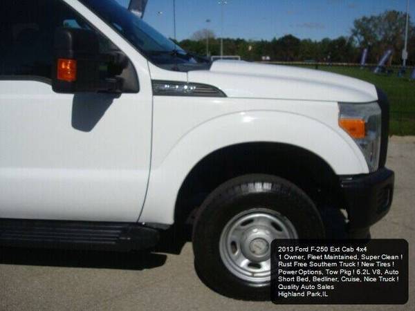 2013 Ford F250 4x4 Ext Cab F-250 F350 4WD Rust Free V8 1 Owner Carfax for sale in Highland Park, WI – photo 15