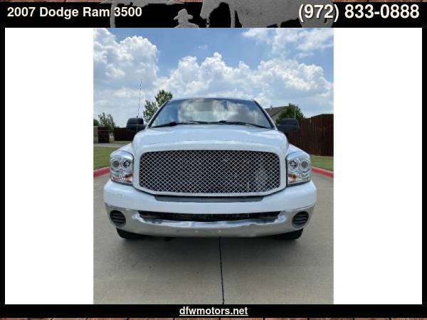 2007 Dodge Ram 3500 2WD Quad Cab SRW ST Diesel - cars & trucks - by... for sale in Lewisville, TX – photo 9