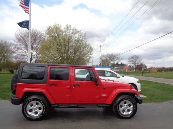 2014 Jeep Wrangler Unlimited 4WD 4dr Sahara - - by for sale in Frankenmuth, MI – photo 6