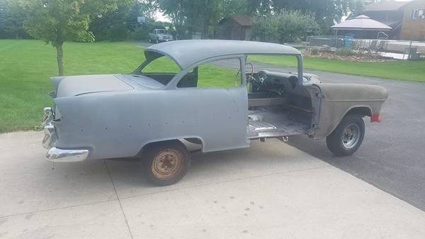1955 CHEVY 2 DOOR PROJECT CAR for sale in Faribault, MN – photo 2
