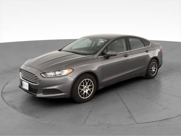 2013 Ford Fusion S Sedan 4D sedan Gray - FINANCE ONLINE - cars &... for sale in Arlington, District Of Columbia – photo 3