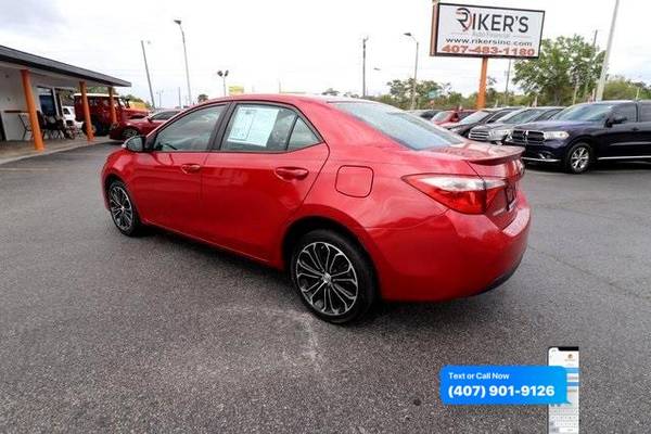 2014 Toyota Corolla S CVT - - by dealer - vehicle for sale in Orlando, FL – photo 12