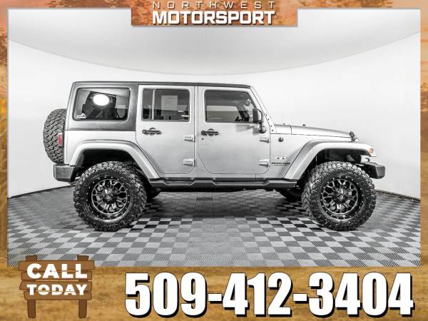 Lifted 2018 *Jeep Wrangler* Unlimited Sahara 4x4 for sale in Pasco, WA – photo 4