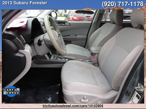 2013 SUBARU FORESTER 2 5X PREMIUM AWD 4DR WAGON 4A Family owned for sale in MENASHA, WI – photo 11