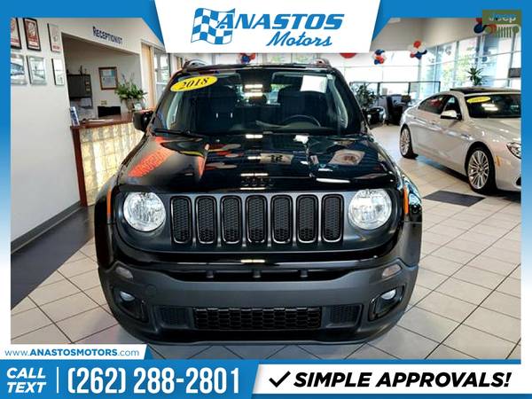 2018 Jeep Renegade Altitude FOR ONLY 266/mo! - - by for sale in Kenosha, WI – photo 3